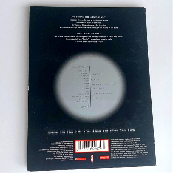 Slipknot Disasterpieces 2 DVD Set - I Love the Case Design!!! - Picture 5 of 6